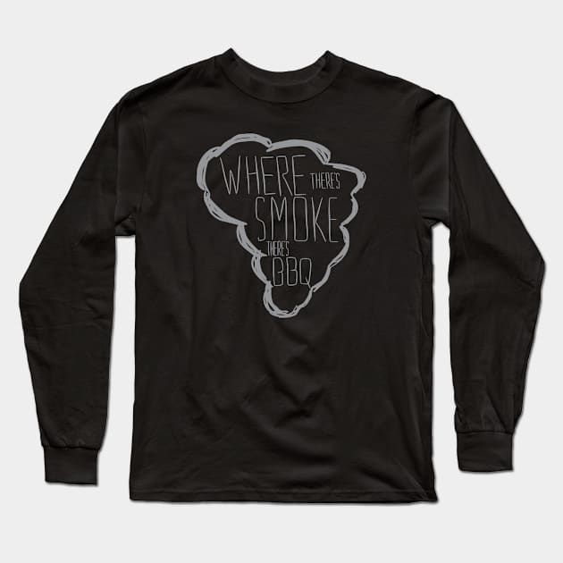 Where There's Smoke Long Sleeve T-Shirt by mcurtis_co